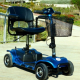 Scooter eléctrico movilidad reducida | 4 ruedas | Compacto | Seguro | Con cesta | Azul | Litium | Libercar - Foto 3