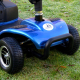Scooter eléctrico movilidad reducida | 4 ruedas | Compacto | Seguro | Con cesta | Azul | Litium | Libercar - Foto 7