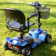 Scooter eléctrico movilidad reducida | 4 ruedas | Compacto | Seguro | Con cesta | Azul | Litium | Libercar - Foto 10