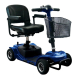 Scooter eléctrico movilidad reducida | 4 ruedas | Desmontable | Compacto | Azul metalizado | Smart | LIBERCAR - Foto 1