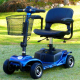 Scooter eléctrico movilidad reducida | 4 ruedas | Desmontable | Compacto | Azul metalizado | Smart | LIBERCAR - Foto 4