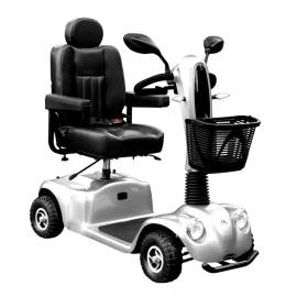 Scooter eléctrico movilidad reducida | 4 ruedas | Segura | Compacta | Cómoda | Grand Classe | Libercar