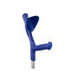 Muleta | Bastón inglés | Regulable en altura | Puño ergonómico | Color azul | Aluminio - Foto 1