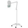 Lupa LED HF con base rodable de 8,8 kg