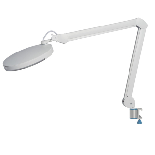 Lupa LED HF con soporte raíl plus