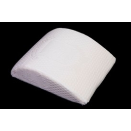 Cojin Lumbar Viscoelastico Blanco 37x34cm