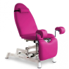 Sillón tipo camilla hidráulica de tres secciones | (70+60+52)x62cm | Regulable en altura | SH-1130