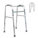 Andador para adultos | Aluminio | Plegable | Sin ruedas | Columna | Mobiclinic - Foto 1