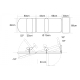 Sillón eléctrico para rectoscopia, urología y proctología | Altura fija | SE-1165-RECT - Foto 8