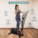 Pack Minigimnasio en casa | Esterilla de yoga | Barra de dominadas para la pared | Bicicleta estática | Elíptica | Mobiclinic - Foto 14