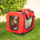 Transportín para mascotas | Varias tallas | Diferentes pesos | Plegable | Rojo | Balú | Mobiclinic - Foto 19