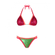 Pack Bikini | Sujetador y Braguita | Hecho a mano | Frambuesa, verde y azul cielo | Varias tallas | Esencia | Quelton - Foto 2