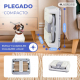 Trona para bebé | Evolutiva | Plegable | 3 en 1 | Bandeja ajustable | Correas de seguridad | Viaje | Juego | Kiara | Mobiclinic - Foto 4