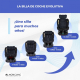 Silla coche infantil | 360º | i-Size | Isofix | 40 - 150cm | 0-12 años | Reclinable | Ajustable | Negra |Lionfix Pro |Mobiclinic - Foto 6