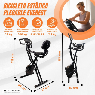 Bicicleta Magnetica Bicicleta Ejercicio Plegable Bicicleta