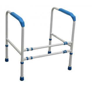 Reposabrazos auxiliares para WC | Altura regulable