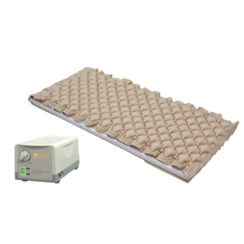 Colchón antiescaras | De aire | Con compresor | 198 x 86 x 6 cm | Beige | SUNRISE