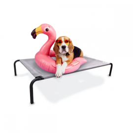 Cama elevada para mascotas | Aislante | 125 x 71 x 22 cm |...