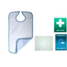 Babero adulto reutilizable absorbente 4 capas