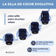 Silla coche infantil | Giro 360º | Reclinable | 40-150 cm | 0-12 años | Isofix | Top Tether | Pandafix | Mobiclinic - Foto 6