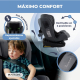 Silla coche infantil | Giro 360º | Reclinable | 40-150 cm | 0-12 años | Isofix | Top Tether | Pandafix | Mobiclinic - Foto 5