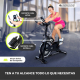 Bicicleta de spinning | Ajustable | Control de entrenamiento | Peso máx. 100 kg | Volante de inercia 6 kg | Teide | Mobiclinic - Foto 6