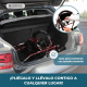 Andador | Plegable | Aluminio | Frenos en manetas | Asiento y respaldo | 4 ruedas | Burdeos | Escorial | Mobiclinic - Foto 4