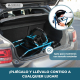 Andador | Plegable | Aluminio | Frenos en manetas | Asiento y respaldo | 4 ruedas | Azul | Escorial | Mobiclinic - Foto 5
