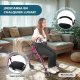 Andador | Plegable | Aluminio | Frenos en manetas | Asiento y respaldo | 4 ruedas | Rosa | Escorial | Mobiclinic - Foto 5