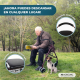 Andador plegable | Asiento y respaldo | Aluminio | Cesta | Para ancianos | Burdeos | Prado | Mobiclinic - Foto 5