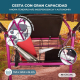 Andador plegable | Asiento y respaldo | Aluminio | Cesta | Para ancianos | Rosa | Prado | Mobiclinic - Foto 7