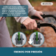 Andador plegable | Asiento y respaldo | Aluminio | Cesta | Para ancianos | Verde | Prado | Mobiclinic - Foto 3