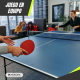 Mesa de Ping Pong | Plegable y portátil | Diseño Profesional | Ruedas 360º | Red, palas y pelotas | Tokyo | Azul | Mobiclinic - Foto 13