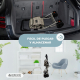 Carro de la compra andador | 4 ruedas | Hasta 120Kg | Plegable | Con bolsa | Sistema de frenado | Cuadros | Coliseo | Mobiclinic - Foto 4