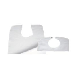 Babero para adultos | Impermeable | Reutilizable | Con cierre...