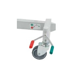 Rueda giratoria con freno para Carro elevador | Compatible...