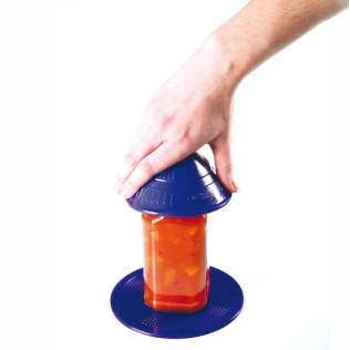 Abretarros antideslizante para abrir o cerrar recipientes | Dycem | Azul Abretarros antideslizante para abrir o cerrar recipientes | Dycem | Azul