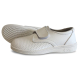 Calzado unisex blanco. Sanitario cerrado Aspromin - Foto 2
