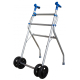 Andador caminador de aluminio con ruedas - Foto 1