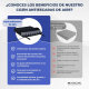 Cojín antiescaras de aire | Calidad | Cómodo | Práctico | Ergonómico | Con 1 válvula | Funda transpirable | Mobiclinic - Foto 15