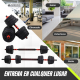 Par de mancuernas 30 Kg | Ajustable | 2 en 1 | Barra de conexión | Portátil | Desmontable | Maxifit | Mobiclinic - Foto 7