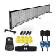 Set Pickleball | 4 raquetas | 8 pelotas | Red con ruedas | Bolsa de transporte | Grip Antideslizante | Mobiall | Mobiclinic - Foto 1