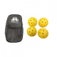 Set Pickleball | 4 raquetas de Fibra de Vidrio | 4 pelotas | Bolsa de transporte | Grip Antideslizante | Mobiall | Mobiclinic - Foto 3