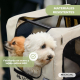 Remolque para perros y Carro de transporte | 2 x 1 | Cubierta impermeable | 40Kg | 600D Oxford| 123x67x100cm | Bark | Mobiclinic - Foto 7