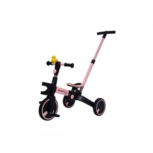 Triciclo 5 en 1 | Evolutivo | Ajustable | Máx 25kg | Ligero | 1 año y medio-5 años | Rosa | Chase | Mobiclinic