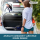 Andador para ancianos | Plegable | Asiento | 2 ruedas | Azul | Emérita | Mobiclinic - Foto 4