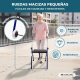 Andador para ancianos | Plegable | Asiento | 2 ruedas | Azul | Emérita | Mobiclinic - Foto 5