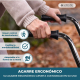 Andador para ancianos | Plegable | Asiento | 2 ruedas | Azul | Emérita | Mobiclinic - Foto 6