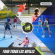 Set Pickleball | 2 raquetas de Fibra de Vidrio | 4 pelotas | Bolsa de transporte | Grip Antideslizante | Mobiall | Mobiclinic - Foto 7