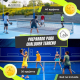 Set Pickleball | 4 raquetas de Fibra de Vidrio | 4 pelotas | Bolsa de transporte | Grip Antideslizante | Mobiall | Mobiclinic - Foto 5